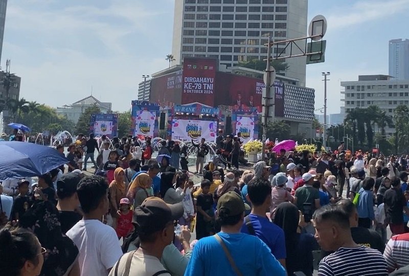 Pesta Rakyat di Bundaran HI