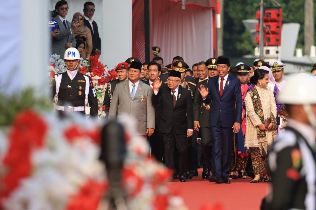 Prabowo Subianto di HUT TNI Ke 79 (6)