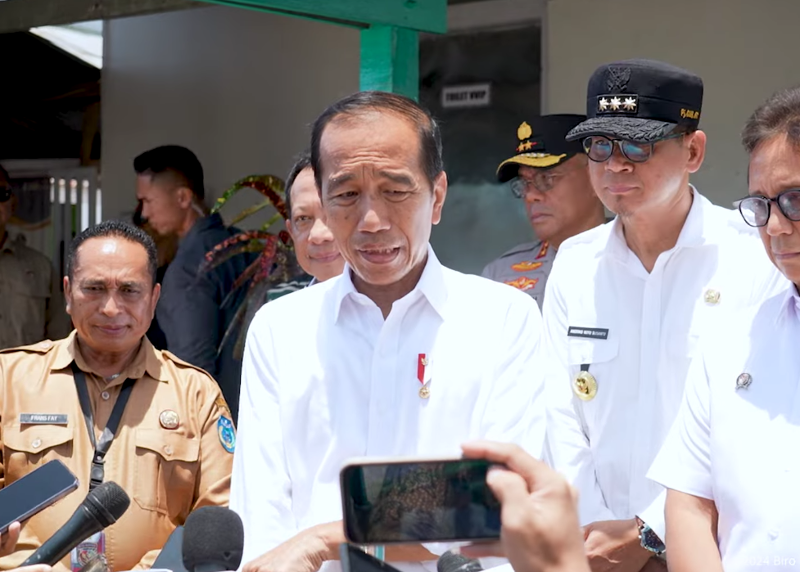 Presiden Jokowi di NTT