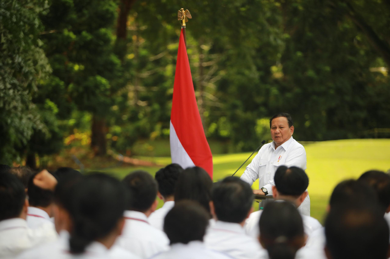 Presiden RI Prabowo Subianto