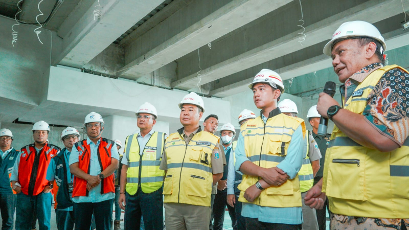 Proyek Pembanguann LRT Jakarta Fase 1B Rute Velodrom