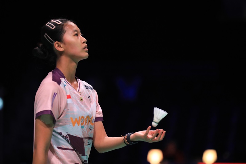 Putri Kusuma Wardani di Denmark Open 2024
