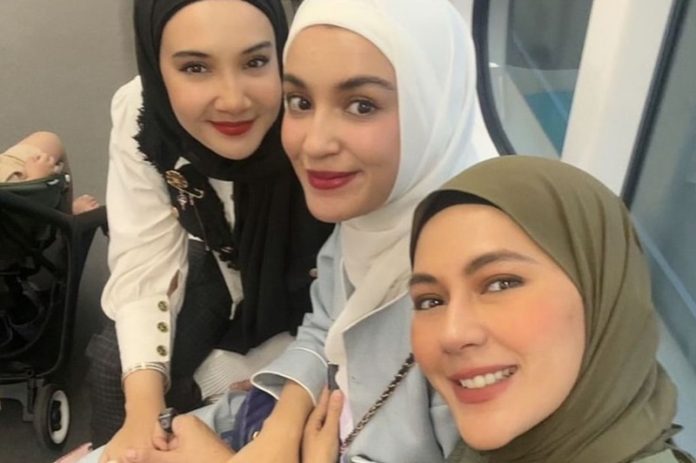 Zaskia Sungkar, Shireen Sungkar dan Paula Verhoeven