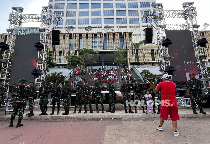 panggung rakyat di Jl MH Thamrin