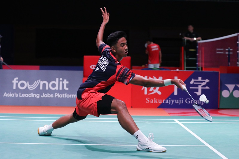 Alwi Farhan di Japan Masters 2024