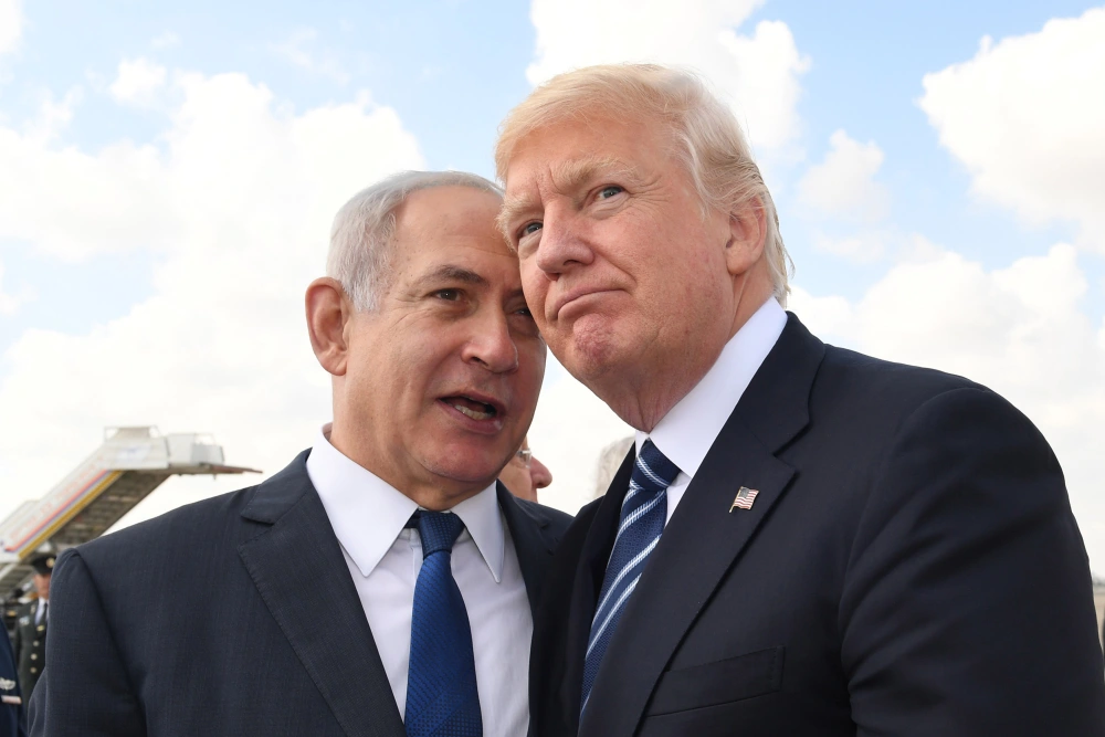 Benjamin Netanyahu dan Donald Trump