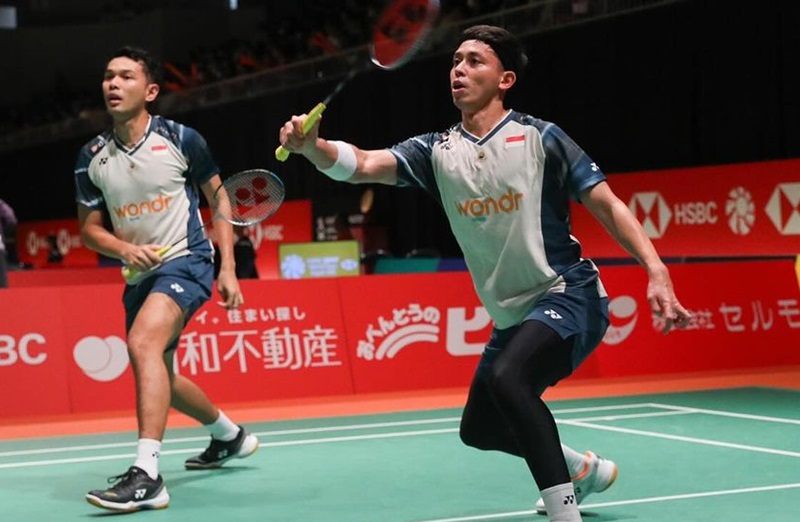 Fajar Rian di Japan Masters 2024