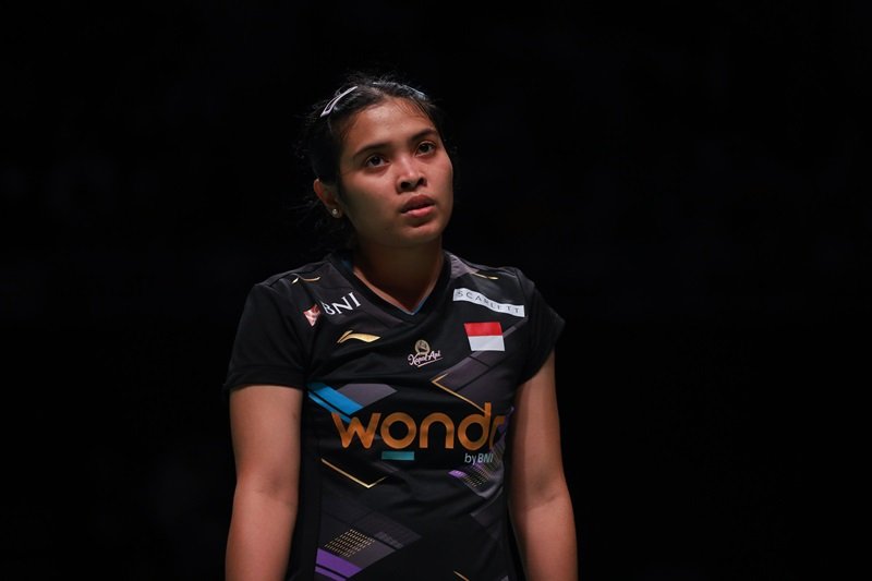 Gregoria Mariska Tunjung di Japan Masters 2024