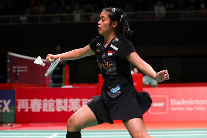 Gregoria Mariska Tunjung di Japan Masters 2024