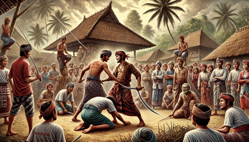 Ilustrasi Carok