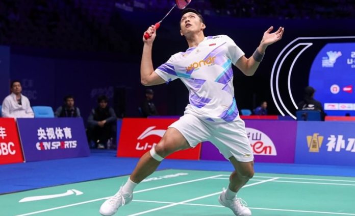 Jonatan Christie di China Masters 2024