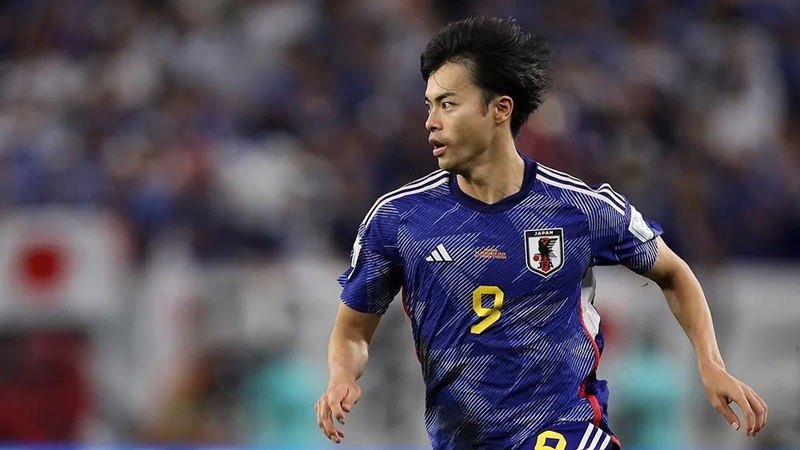 Kaoru Mitoma, bintang Timnas Jepang yang akan melawan Indonesia
