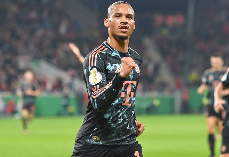 Leroy Sane bersama Bayern Munchen