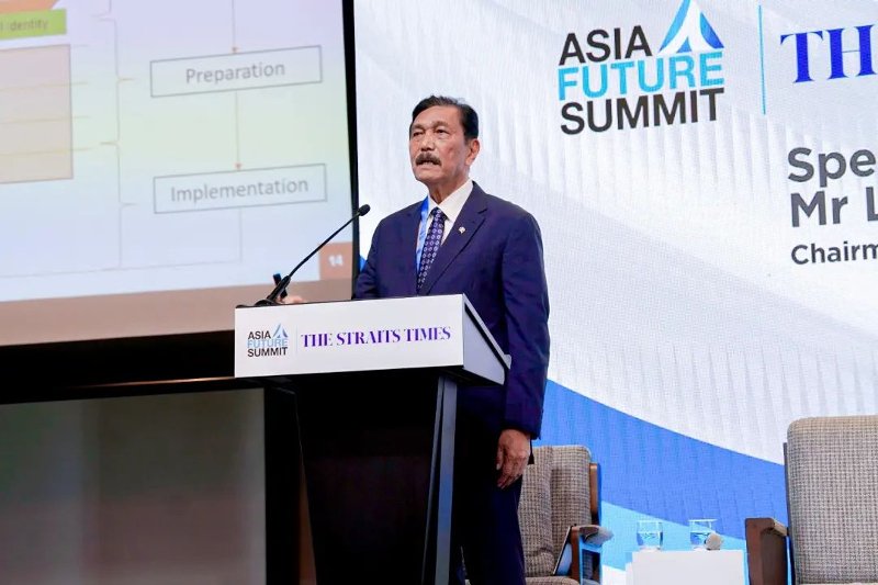 Luhut Binsar Pandjaitan di Asia Future Summit