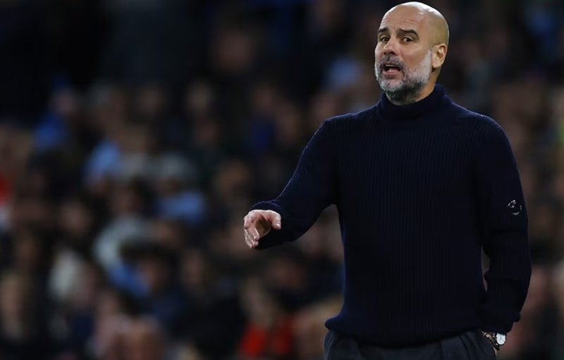 Manajer Manchester City Pep Guardiola