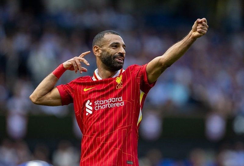 Mohamed Salah bersama Liverpool