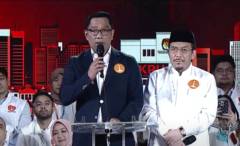 Paslon Cagub dan Cawagub Jakarta Nomor Urut 1