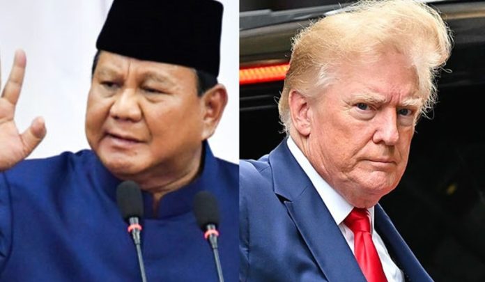 Prabowo Subianto dan Donald Trump