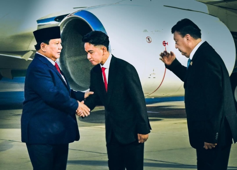 Prabowo Tiba di Tanah Air