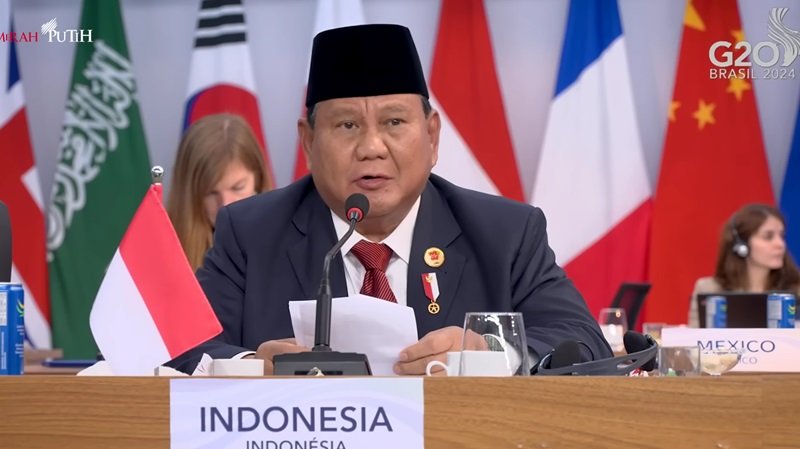 Presiden Prabowo Subianto KTT G20