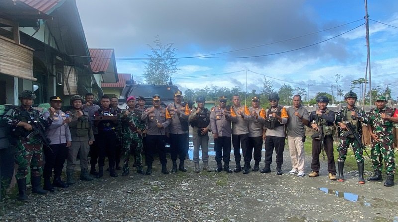 TNI Polri di Yahukimo