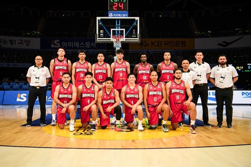 Timnas Basket Indonesia Putra di Kualifikasi FIBA Asia Cup 2025