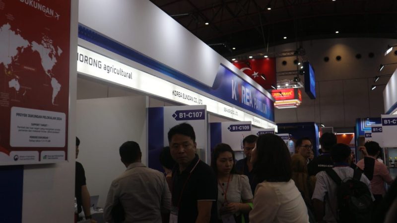 event korea pavilion oleh kementeraian pertanian republik indonesia.