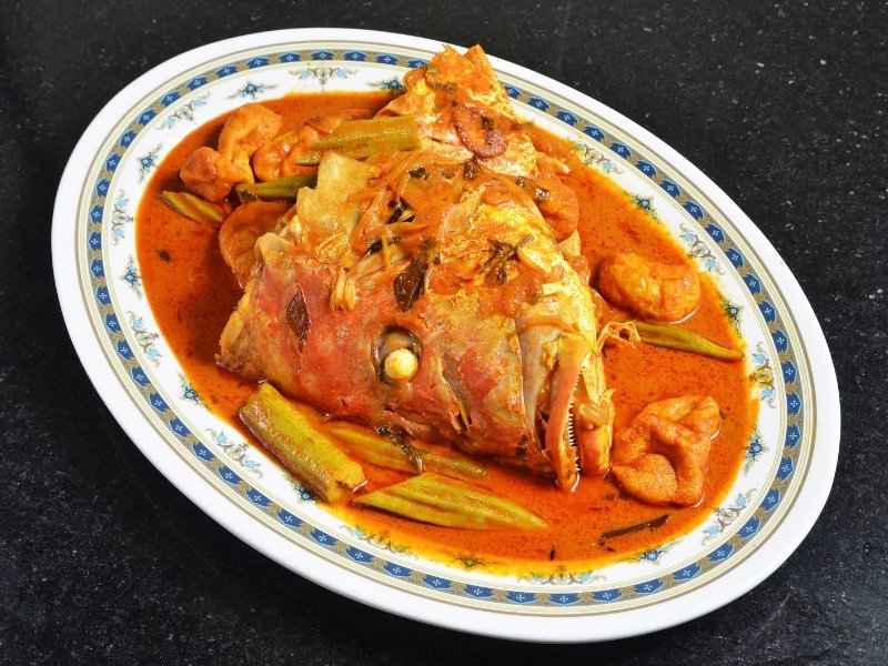 gulai kepala ikan kakap gulai kepala ikan kakap