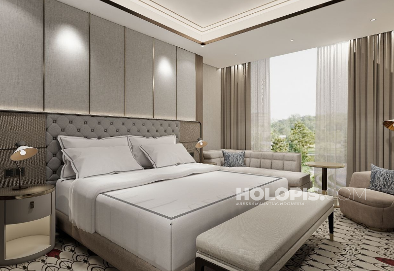 salah satu kamar di swissotel nusantara