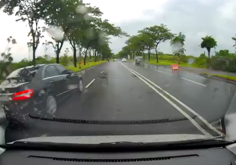 Aksi Tabrak Lari di Pakuwon City Surabaya