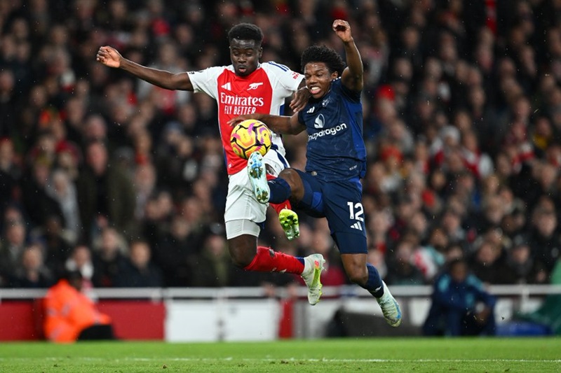 Arsenal vs Manchester United di Liga Inggris Arsenal vs Manchester United di Liga Inggris