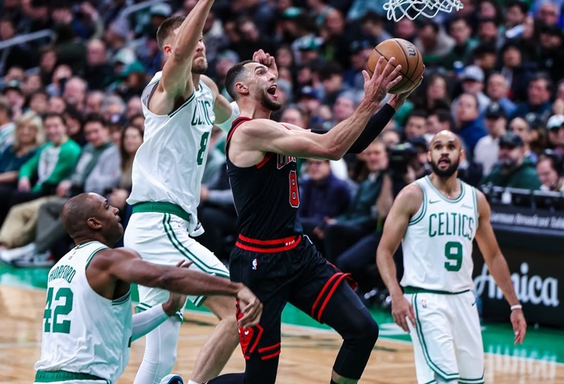 Boston Celtics vs Chicago Bulls di lanjutan NBA