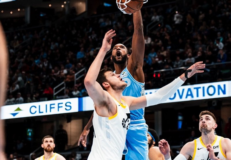 Cleveland Cavaliers vs Utah Jazz pada lanjutan NBA