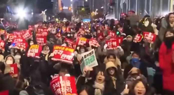 Demo Korea Selatan