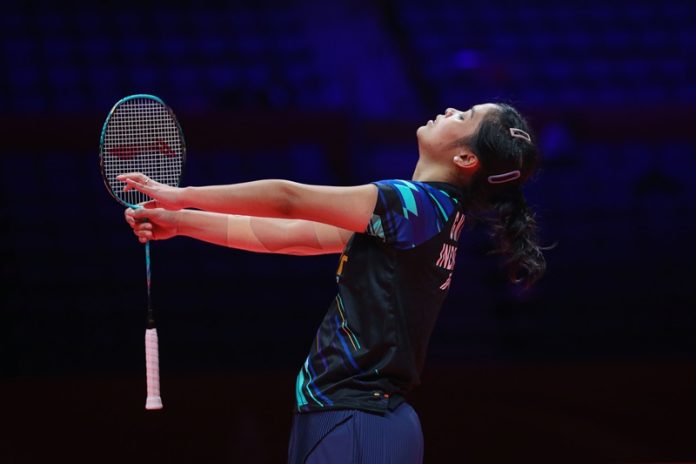 Gregoria Mariska Tunjung di BWF World Tour Finals 2024