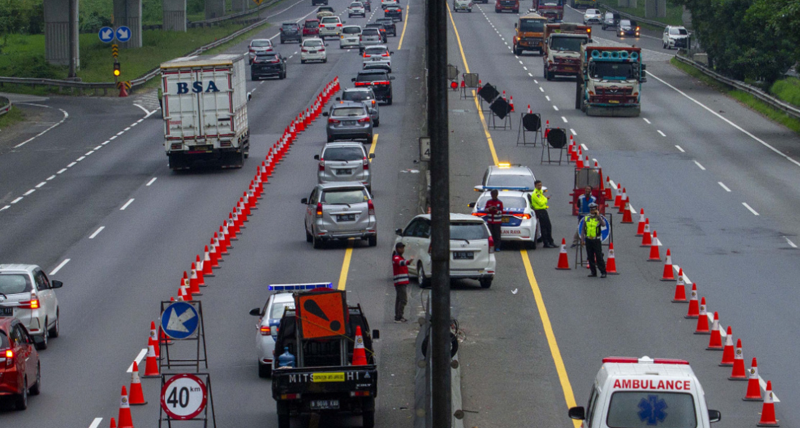 Ilustrasi Contraflow