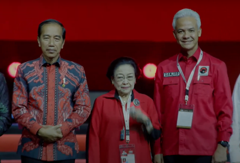 Jokowi dan Megawati Jokowi dan Megawati