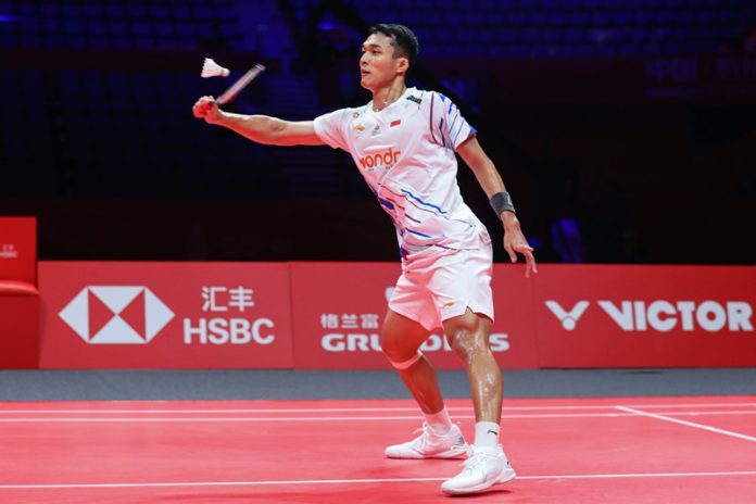 Jonatan Christie di BWF World Tour Finals 2024