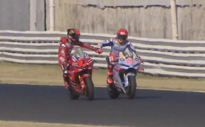 Marc Marquez dan Francesco Bagnaia