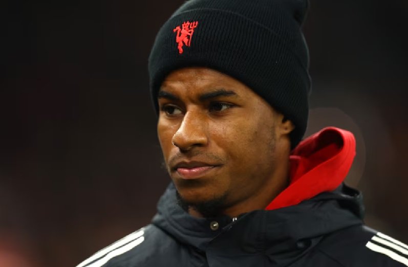 Marcus Rashford bersama Manchester United