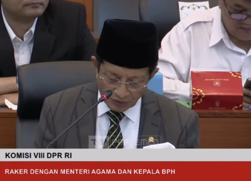 Nasaruddin Umar Rapat Haji 2025