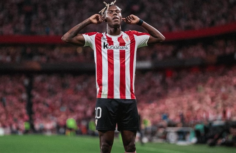 Nico Williams di Athletic Bilbao