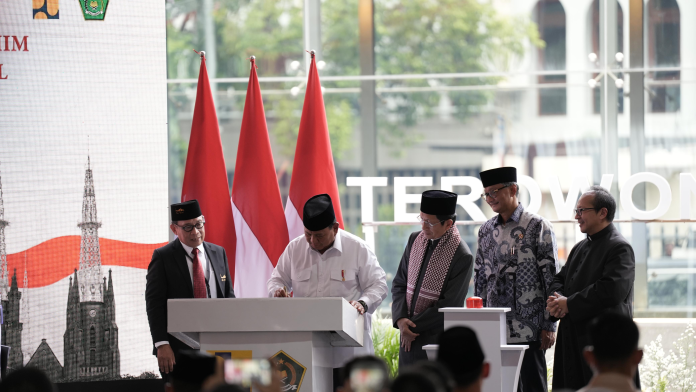 Prabowo Terowongan Silaturahmi Istiqlal-Katedral