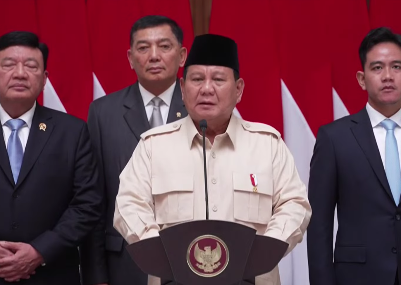 Presiden Prabowo Subianto