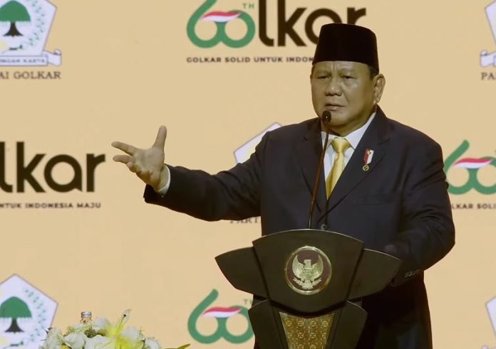 Presiden Prabowo Subianto Golkar 2