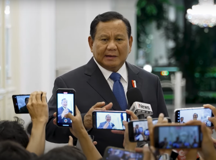 Presiden ke 8 Prabowo Subianto