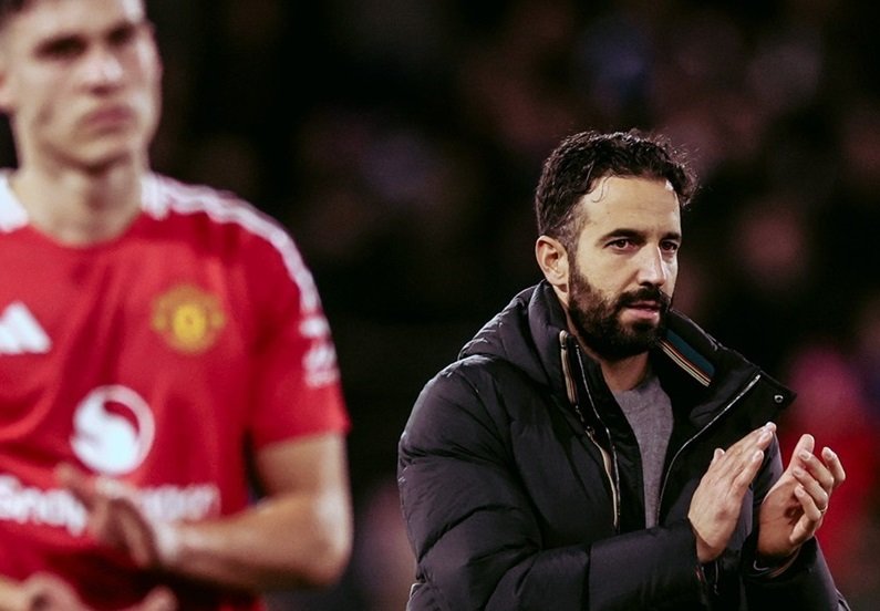 Ruben Amorim bersama Manchester United