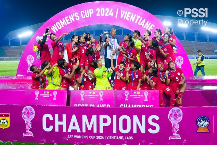 Timnas Indonesia Putri Juara Piala AFF 2024