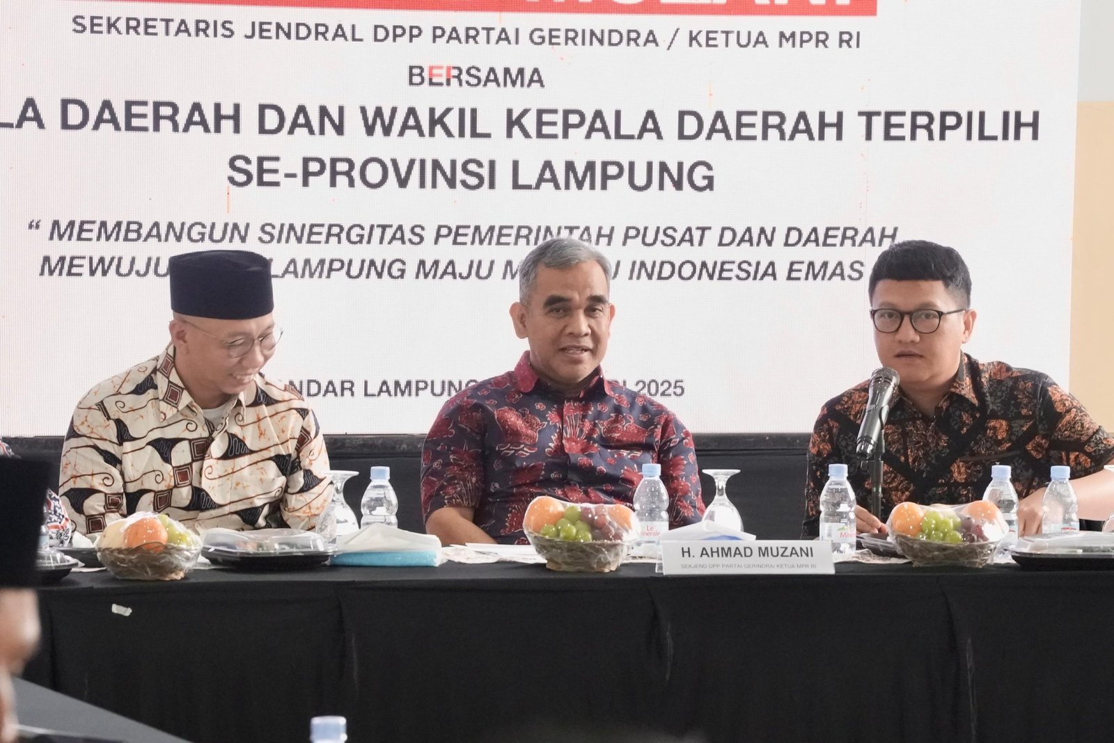 Ahmad Muzani di Lampung