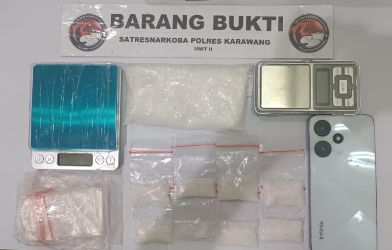 Barang bukti yang berhasil disita Polisi dari pelaku.